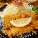 かつ半 - ひれかつと海老フライ