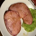 鹿島 - 牛タン　※食べかけ