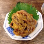 大衆酒場 ぎふや - スルメイカ肝和え　@418