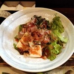 味ごころ談 - 豆腐としらすのサラダ