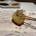 串揚げ･大阪料理 キュイジーヌ･ド･オオサカ - 白甘鯛鱗揚げ
