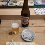 驛前 松乃鮨 - 瓶ビール