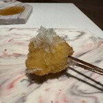 串揚げ･大阪料理 キュイジーヌ･ド･オオサカ - 地鶏とポルチーニ