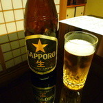 h Kanzansou Honkan - 【瓶ビール ６５０円】ビールはサッポロです♪
      