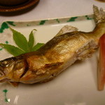 観山荘本館 - 【葉月の懐石膳　５４００円】「鮎の炭火焼き」