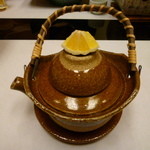 観山荘本館 - 【葉月の懐石膳　５４００円】「どびん蒸し」