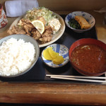 Doufuu - から揚げ定食  ６００円