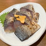 青森PR居酒屋 りんごの花 - 鯖冷燻。至急日本酒注文すべし