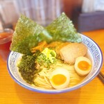 中華そば かなで 煮干編 - 料理写真:濃厚魚介ラーメン(特製)