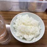 豚骨ラー麺 ごん太 - ライス