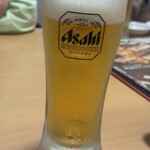 つぼ八 - ドリンク写真:お決まりのビール