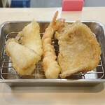 Tempura Maki - お好み天ぷら定食・えび、きす、いか、豚