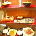 二代目　魚がし - 一般メニュー、富士山天丼が迫力あります。