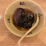 いかり亭 - ナスの揚出し