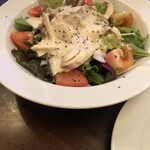 スパニッシュ＆イタリアンSATOMI - マッシュルームとドレッシング美味しい！