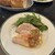 オー バカナル - 料理写真:⚫️前菜＋デザートのセット（1400円×2）
本日の前菜はローストポーク