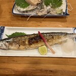 光寿司 - 新サンマの塩焼き