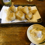 照月庵 - 揚げそばがき