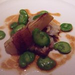 リストランテ G - オマール海老　そら豆　筍