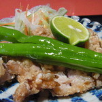 武蔵野 - 2014.10)ジューシーな鶏の竜田揚げ