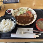つちや食事処 - ポークソテー定食