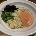 NIBOSHI MANIA - 和え麺　明太ジェノベーゼ