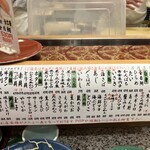 ひょうたんの回転寿司 - メニュー一覧