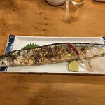 光寿司 - 新サンマの塩焼き（おかわり）