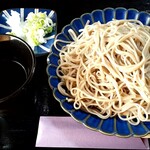 粋匠庵 - 料理写真:もりそば(750円也) 芸術的な細打ちそば‥