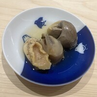 鮨 西崎 - 白バイ貝　炊き合わせ