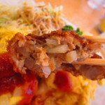 ふくのや - メンチ断面