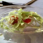 アル・ケッチァーノ  - サーモンの４３℃調理（表）