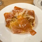壁の穴 - 冷製カルボナーラ 添え