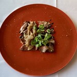 アル・ケッチァーノ  - 山形牛と山形牛ハツのタリアータ（空撮）