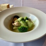 アル・ケッチァーノ  - 庄内浜からのＭＩＤＯＲＩのアクアパッツァ