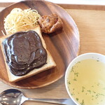 トーコーキッチン - チョコパン キッシュ スパサラ オニオンスープ