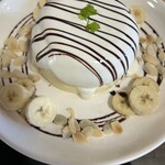 トイチパンケーキ - チョコバナナパンケーキ@1200円