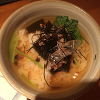 石塀小路豆ちゃ 京都 - 締めのお茶漬け
