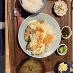 西荻 もがめ食堂 - チキン南蛮定食
