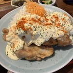 西荻 もがめ食堂 - 大きなチキン南蛮