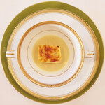 ポアブル - ランチコース　7370円 の温かい蟹 栗のソース