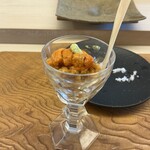 鮨おばな - ウニパフェ