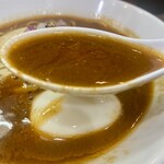 ヌードル＆スパイスカレー 今日の1番 - スープ【オマールと甘エビとトマトのソバ 】