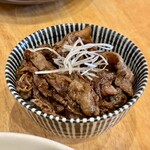 中華そば ココカラサキゑ - 牛すじ丼 400円　※限定