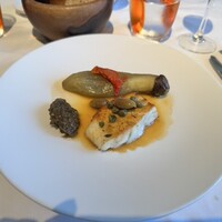 Benoit Alain Ducasse - スズキのオーブン焼き