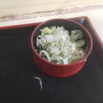 駅そば そば・うどん八起家 - ねぎ