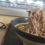 駅そば そば・うどん八起家 - そば越しの高崎線