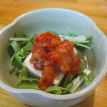 早苗寿司 - チャンジャ 350円。