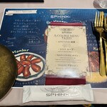 SPHINX - メニュー