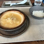 クロモリ - ふかひれ煮込みとご飯
